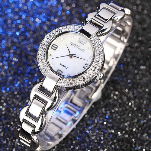 Dámske hodinky WEIQIN Silver White