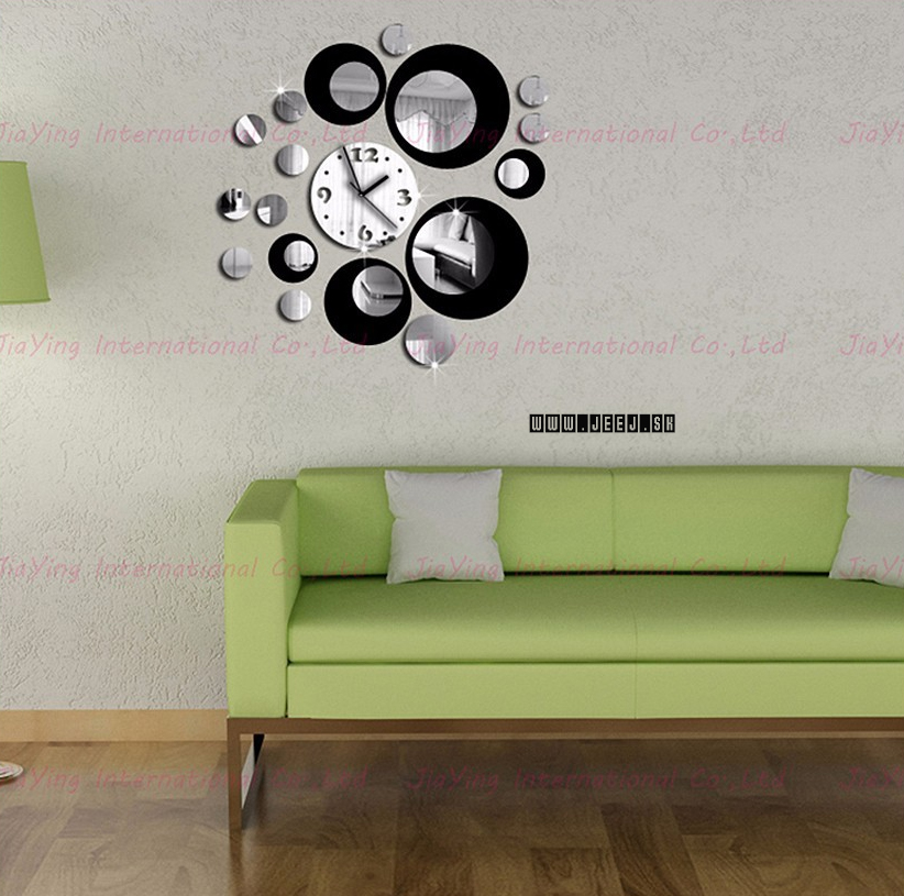 3D Hodiny nalepovacie